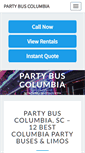 Mobile Screenshot of partybuscolumbia.com